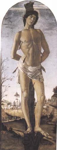 Sandro Botticelli St Sebastian France oil painting art